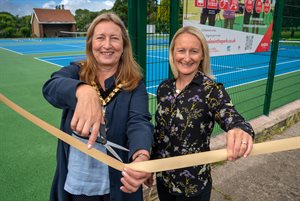 Romilly Tennis Courts Re-opening